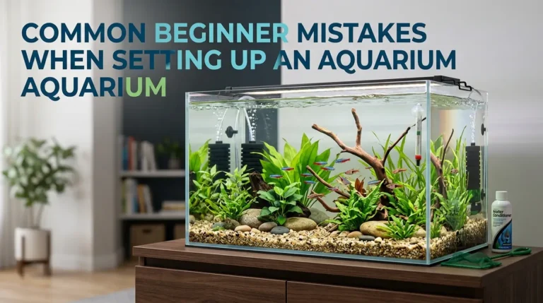 Common Beginner Mistakes When Setting Up An Aquarium