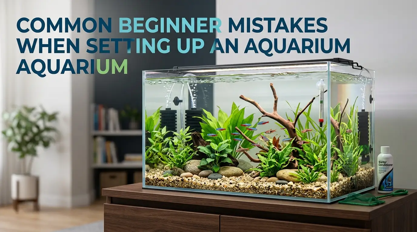 Common Beginner Mistakes When Setting Up An Aquarium