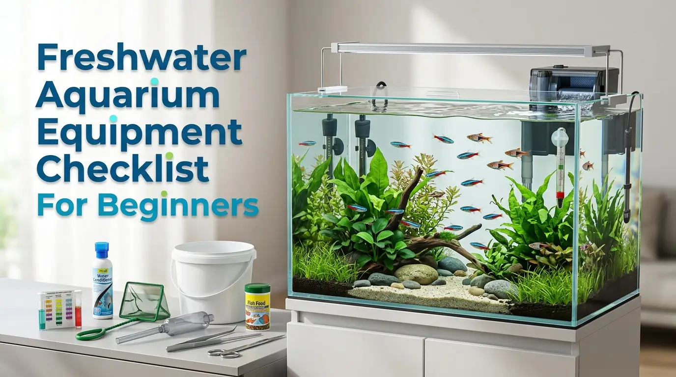 Freshwater Aquarium Equipment Checklist For Beginners