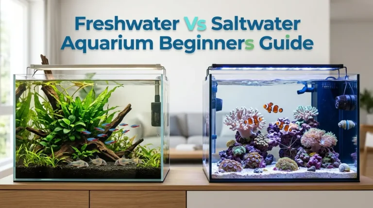Freshwater Vs Saltwater Aquarium Beginners Guide