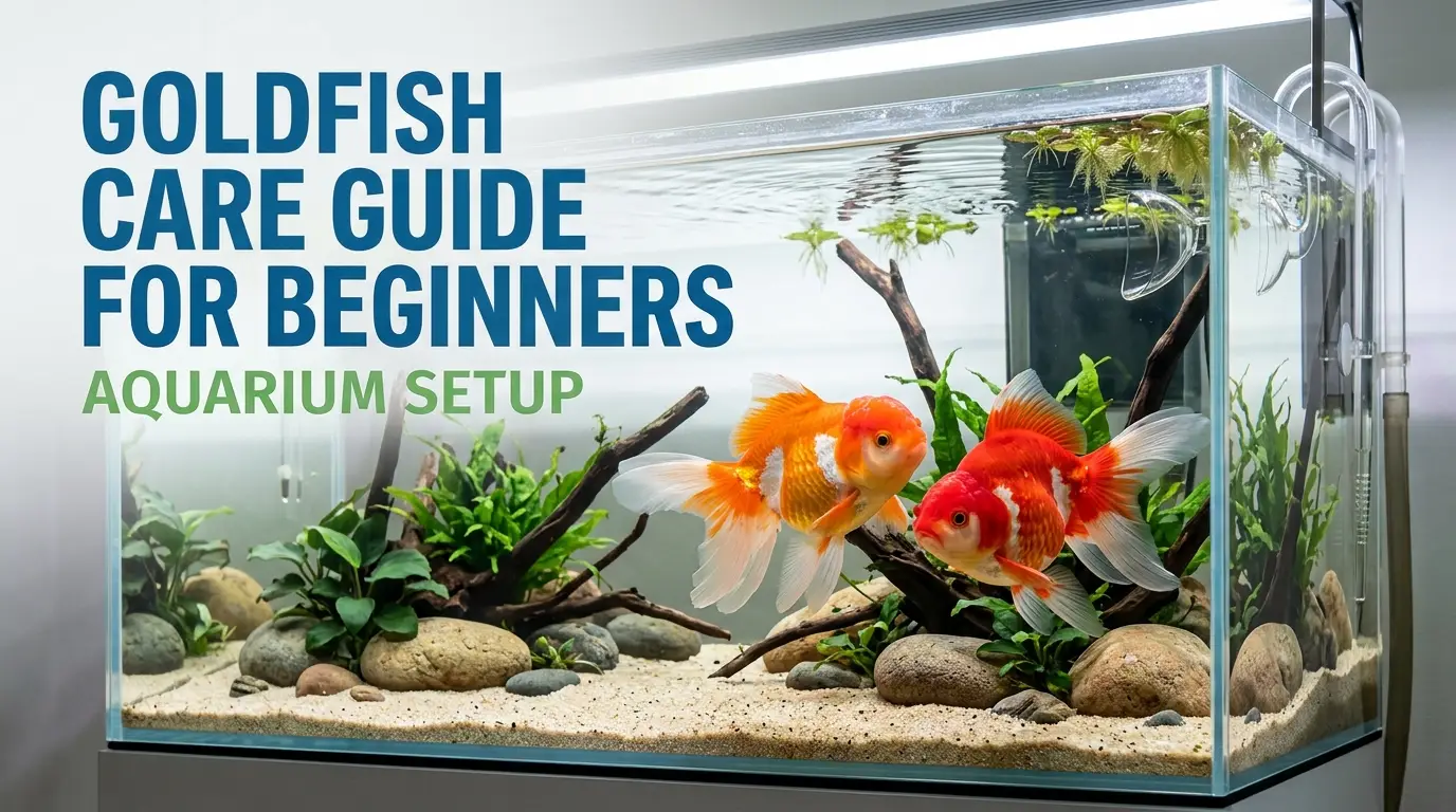 Goldfish Care Guide For Beginners Aquarium Setup