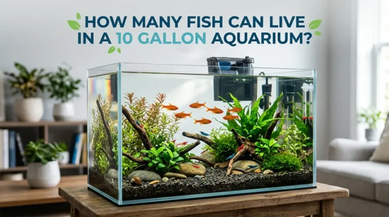 How Many Fish Can Live In A 10 Gallon Aquarium