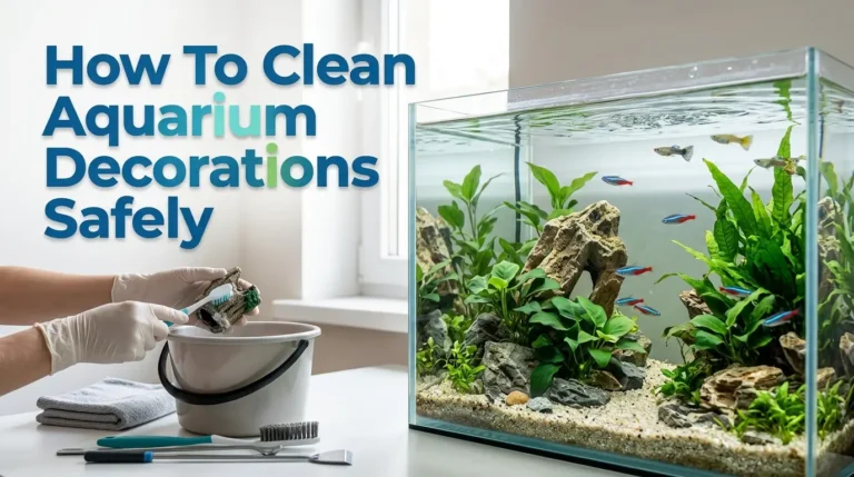 How To Clean Aquarium Decorations Safely
