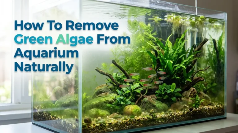 How To Remove Green Algae From Aquarium Naturally