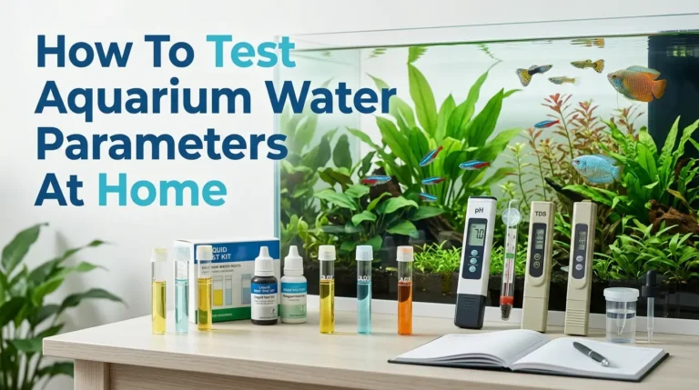 How To Test Aquarium Water Parameters At Home