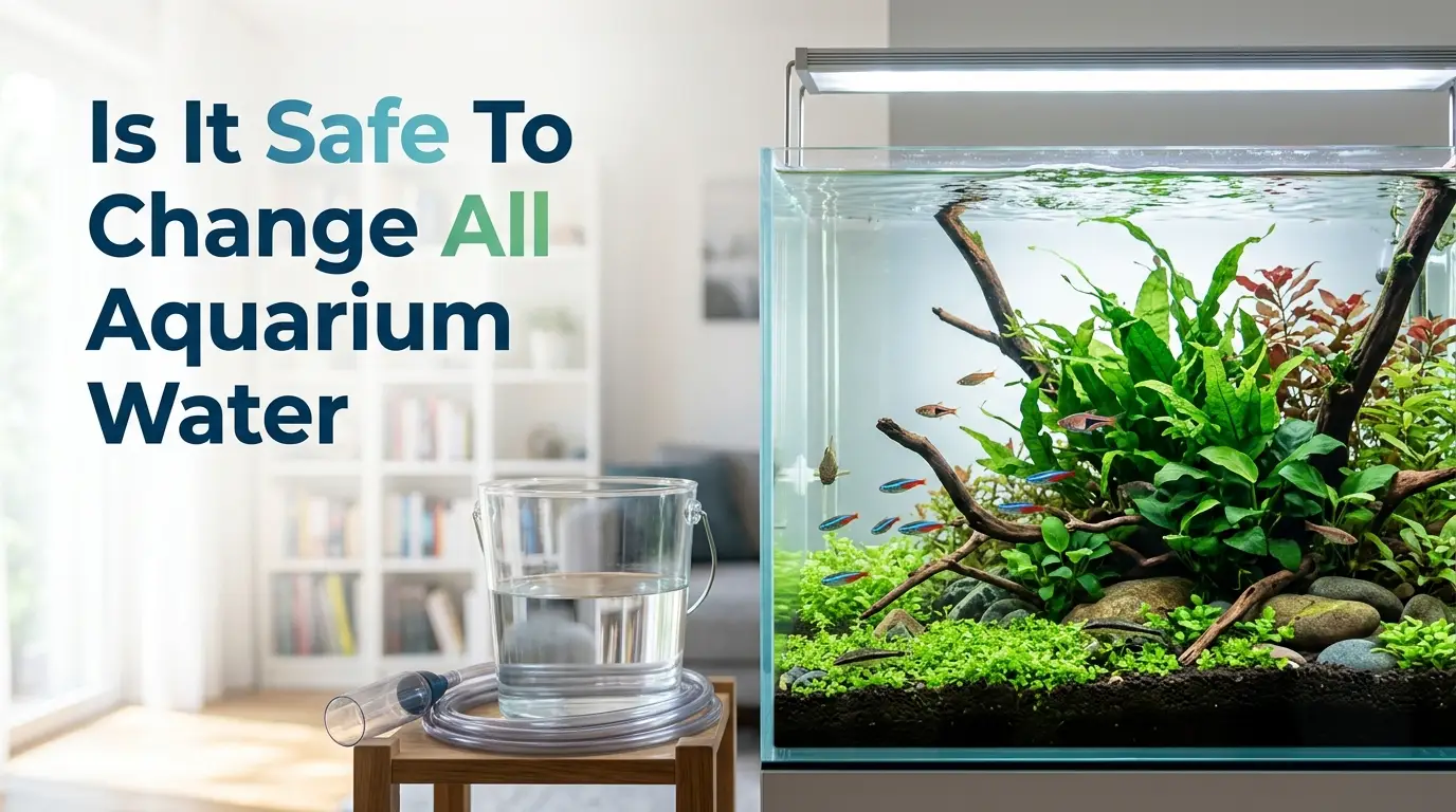 Is It Safe To Change All Aquarium Water