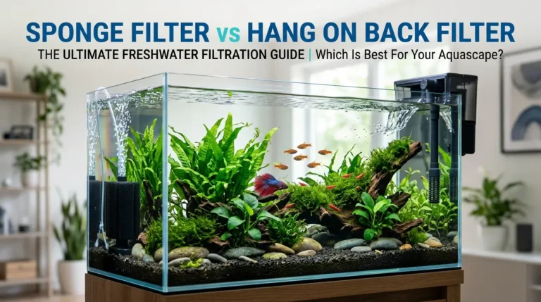 Sponge Filter Vs Hang On Back Filter Comparison