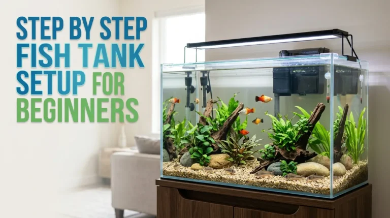 Step By Step Fish Tank Setup For Beginners