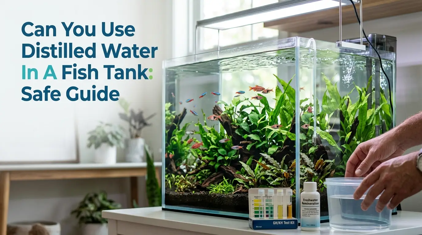 Can You Use Distilled Water In A Fish Tank: Safe Guide