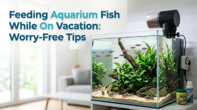Feeding Aquarium Fish While On Vacation: Worry-Free Tips