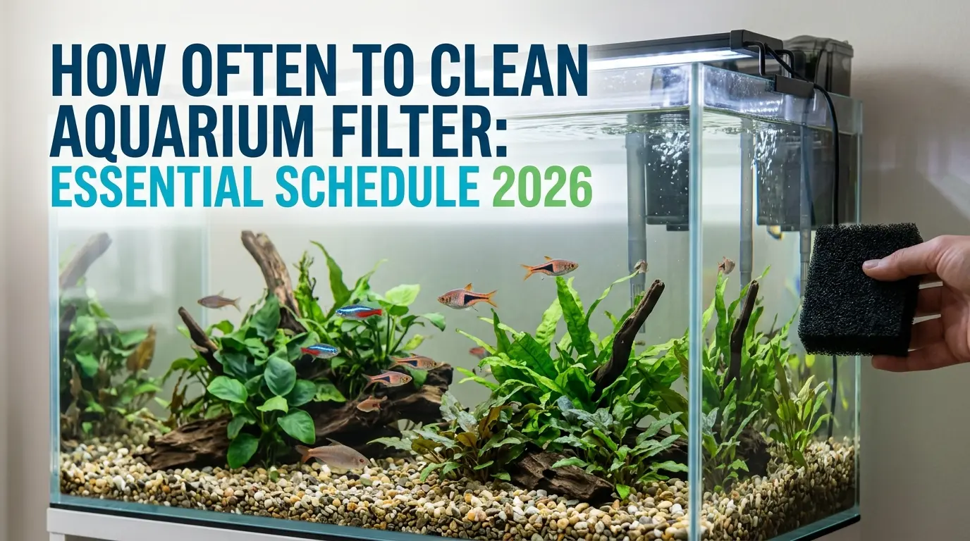 How Often To Clean Aquarium Filter: Essential Schedule 2026