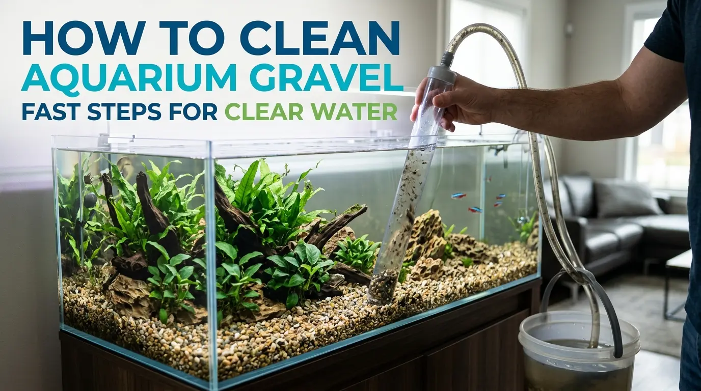 How To Clean Aquarium Gravel: Fast Steps For Clear Water