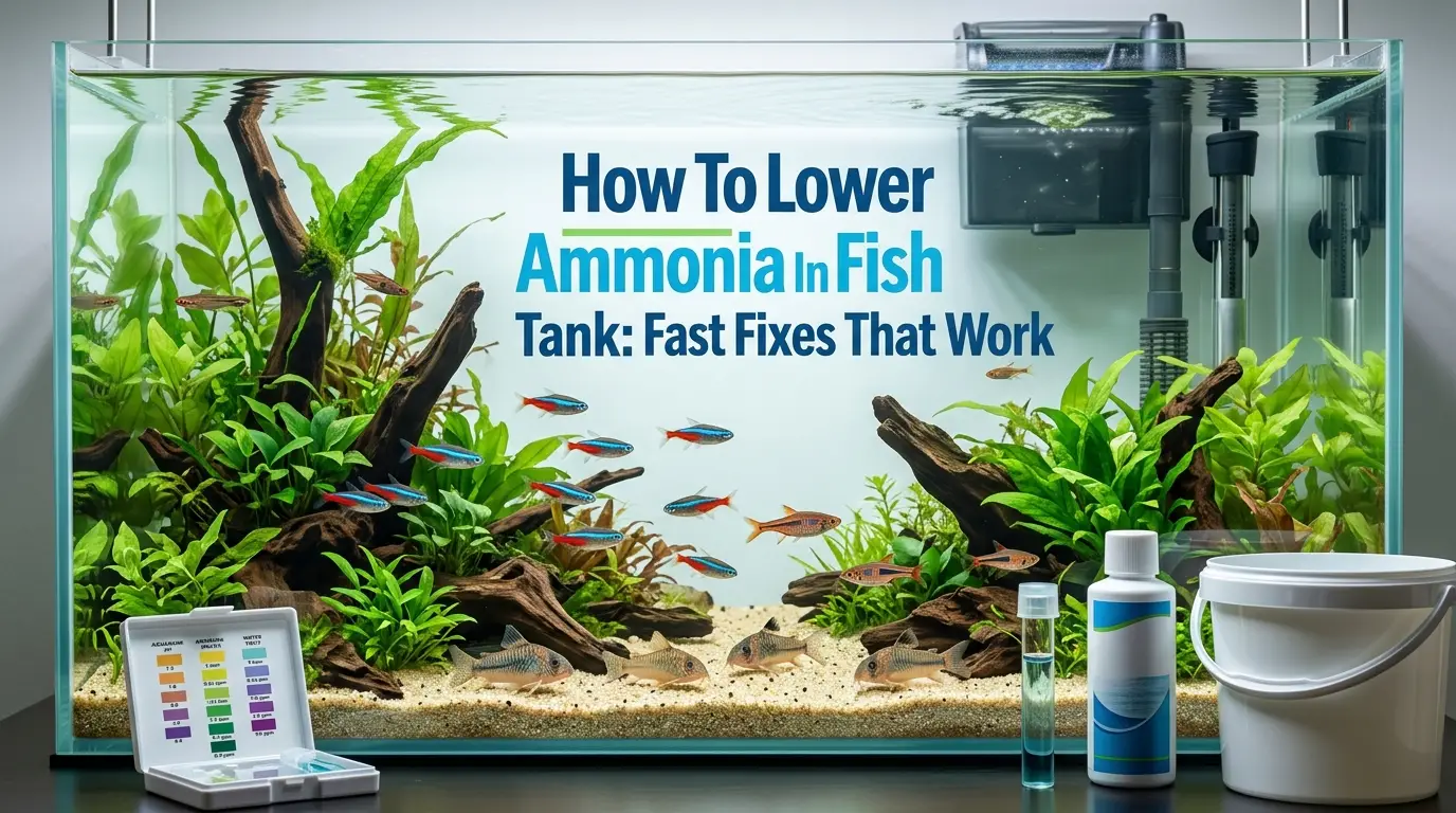 How To Lower Ammonia In Fish Tank: Fast Fixes That Work