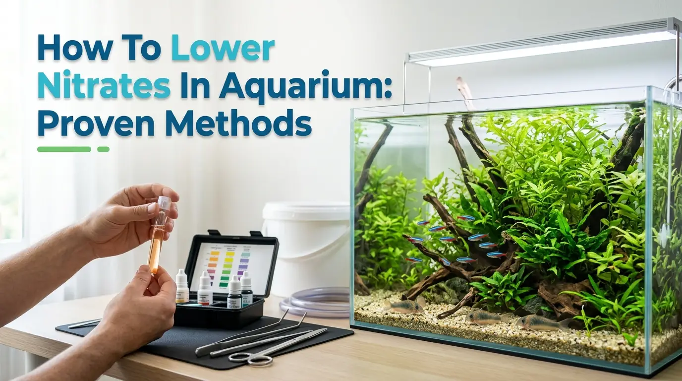 How To Lower Nitrates In Aquarium: Fast, Safe Fixes