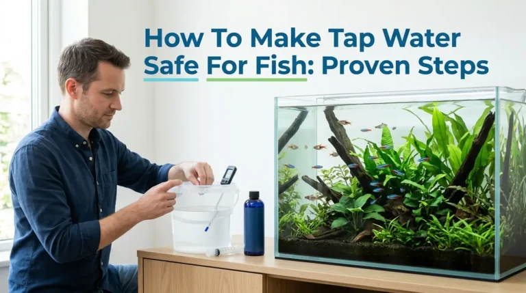 How To Make Tap Water Safe For Fish: Proven Steps