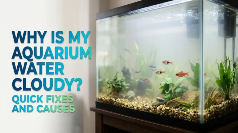 Why Is My Aquarium Water Cloudy: Quick Fixes And Causes