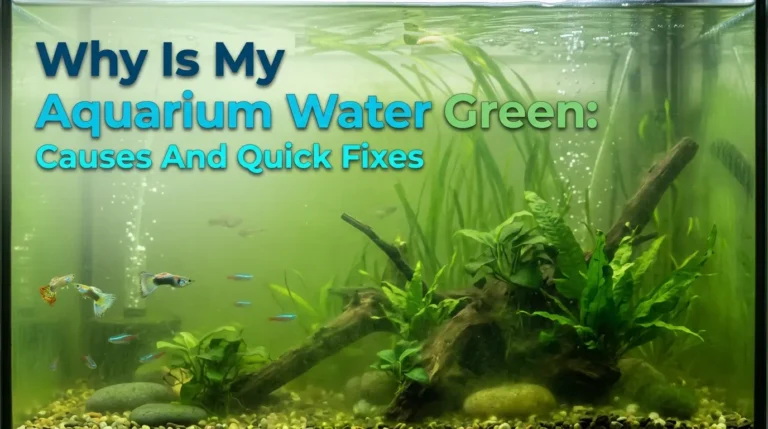 Why Is My Aquarium Water Green: Causes And Quick Fixes