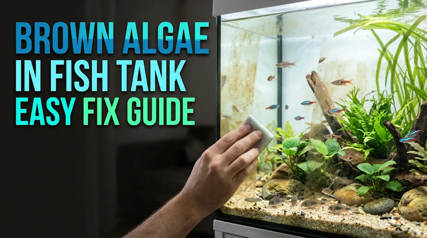 Brown Algae In Fish Tank: Easy Fix Guide