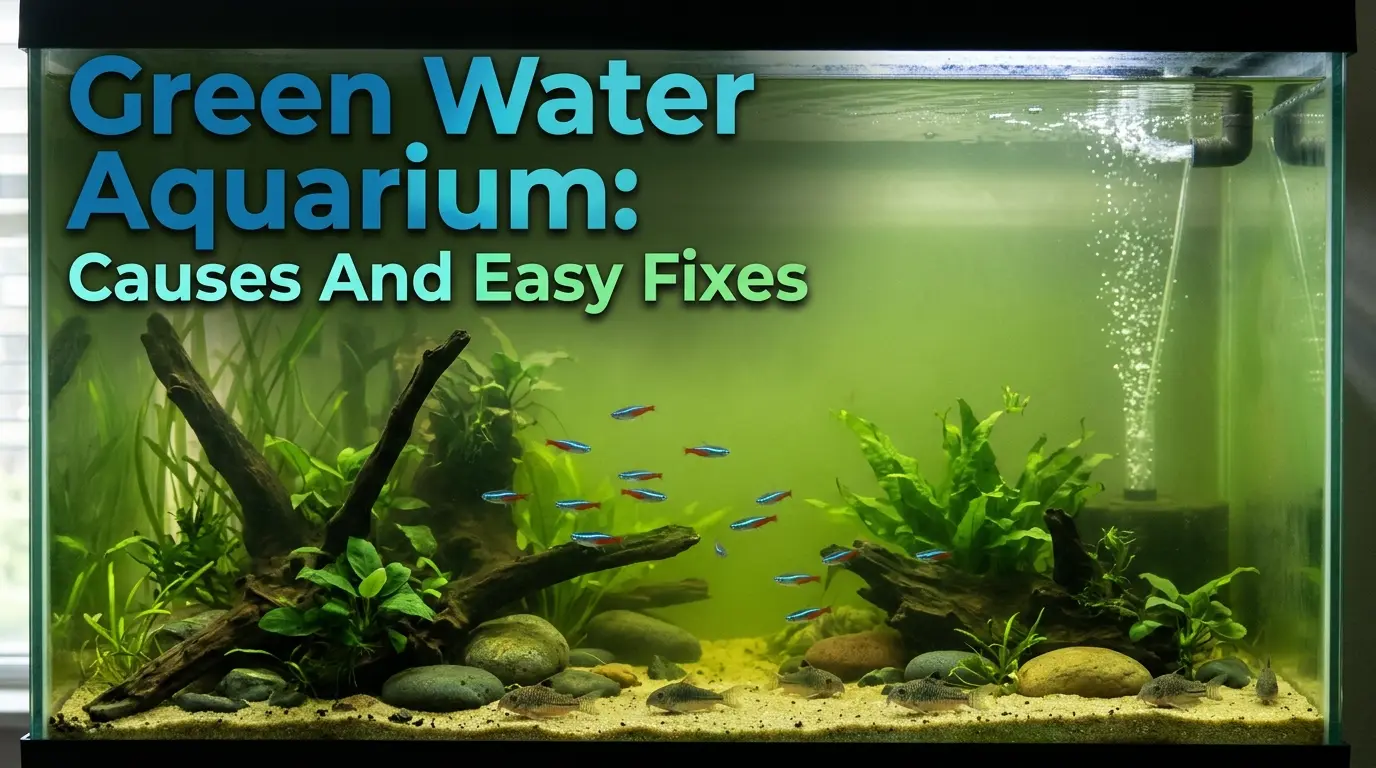 Green Water Aquarium: Causes And Easy Fixes