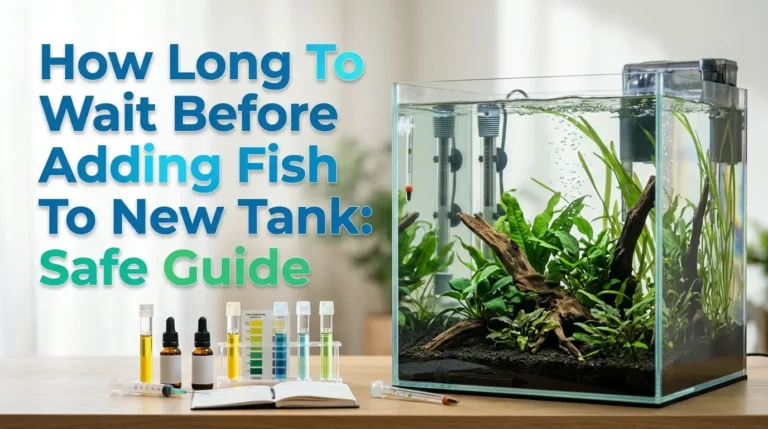 How Long To Wait Before Adding Fish To New Tank: Safe Guide