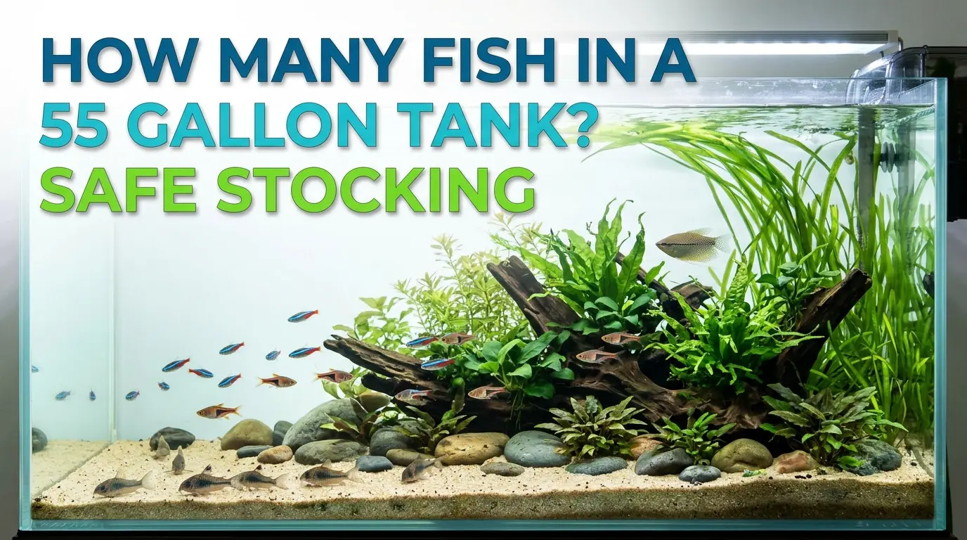 How Many Fish In A 55 Gallon Tank: Safe Stocking